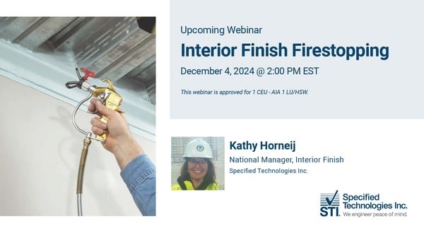 Interior Finish Webinar Graphic